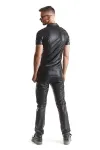 Herren Hemd Rmluca001 Schwarz von Regnes Fetish Planet kaufen - Fesselliebe