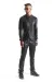 Herren Jacke Rmgiorgio001 Schwarz von Regnes Fetish Planet