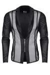 Herren Jacke Rmdaniele001 Schwarz von Regnes Fetish Planet kaufen - Fesselliebe