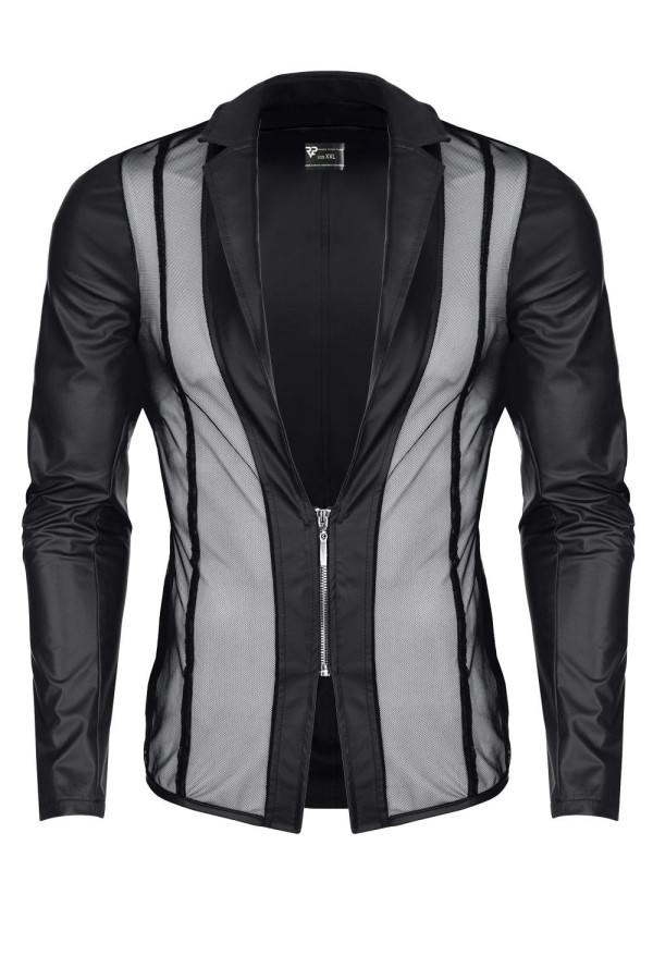 Herren Jacke Rmdaniele001 Schwarz von Regnes Fetish Planet kaufen | Fesselliebe
