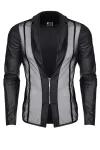 Herren Jacke Rmdaniele001 Schwarz von Regnes Fetish Planet kaufen - Fesselliebe