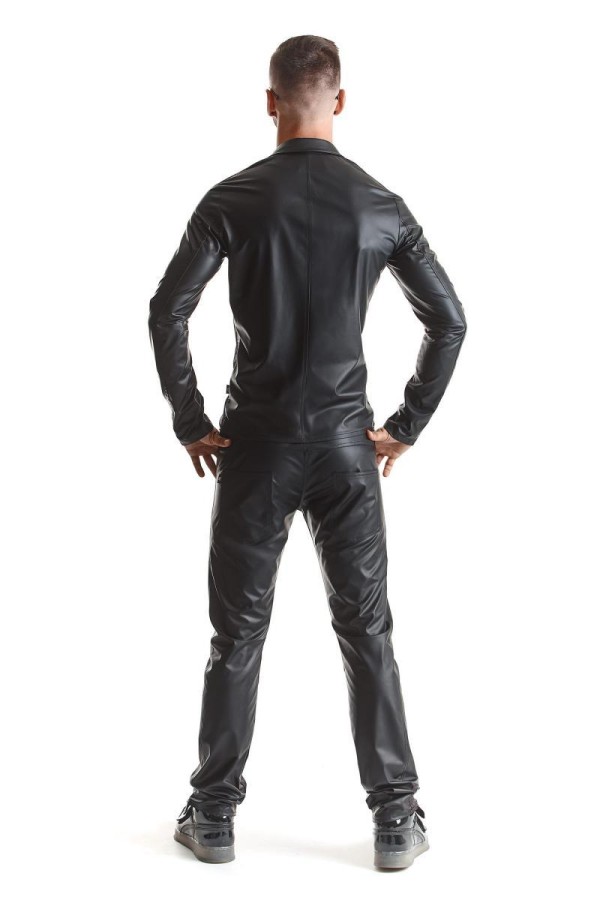 Herren Jacke Rmdaniele001 Schwarz von Regnes Fetish Planet kaufen | Fesselliebe