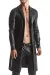 Herren Mantel Rmsergio001 Schwarz von Regnes Fetish Planet