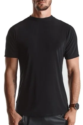 Herren T-Shirt Rmriccardo001 Schwarz von Regnes Fetish Planet