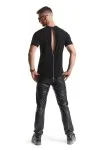 Herren T-Shirt Rmriccardo001 Schwarz von Regnes Fetish Planet kaufen - Fesselliebe