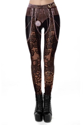 Steampunk Leggings 90515 von Ocultica kaufen | Fesselliebe