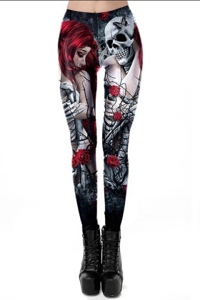 Skull Leggings 90516 von Ocultica kaufen | Fesselliebe