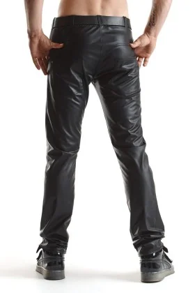 Lange Herren Hose Rmvittorio001 Schwarz von Regnes Fetish Planet