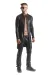 Herren Mantel Rmmario001 Schwarz von Regnes Fetish Planet