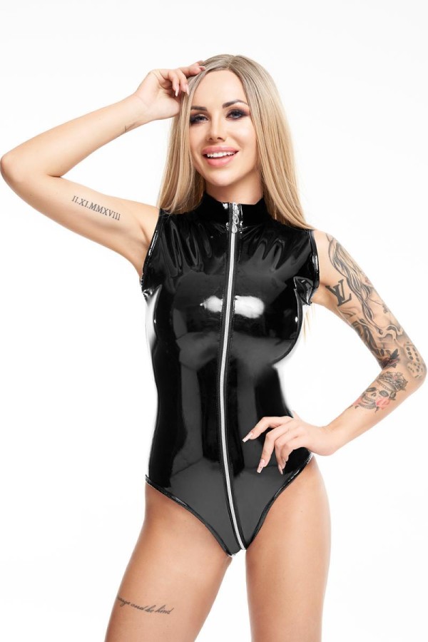 Schwarzer Lack Body Td354 von 7-Heaven kaufen | Fesselliebe