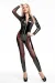 Schwarzes Catsuit Ds026 von 7-Heaven