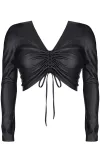 Schwarzes Damen-Top Bradriana001 von Demoniq Black Rose 2.0 Collection kaufen - Fesselliebe