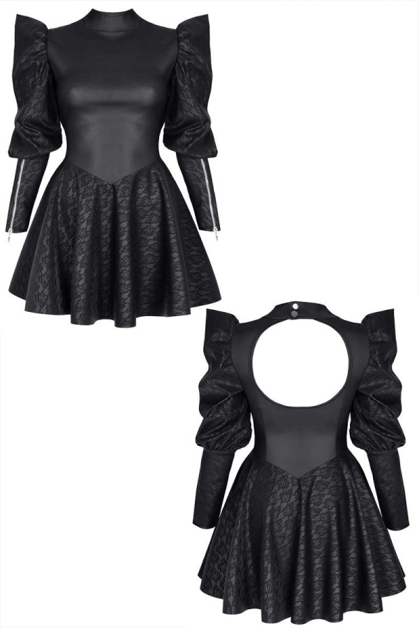 Schwarzes Minikleid Brchiara001 von Demoniq Black Rose 2.0 Collection kaufen | Fesselliebe