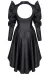 Schwarzes Minikleid Brcata001 von Demoniq Black Rose 2.0 Collection