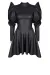 Schwarzes Minikleid Brcata001 von Demoniq Black Rose 2.0 Collection