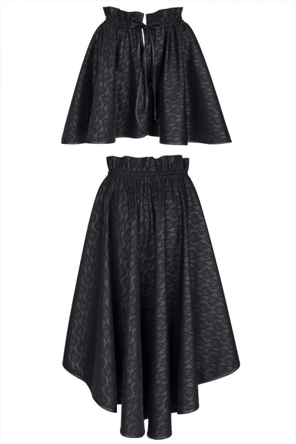 Schwarzer Rock Brbenedetta001 von Demoniq Black Rose 2.0 Collection kaufen | Fesselliebe