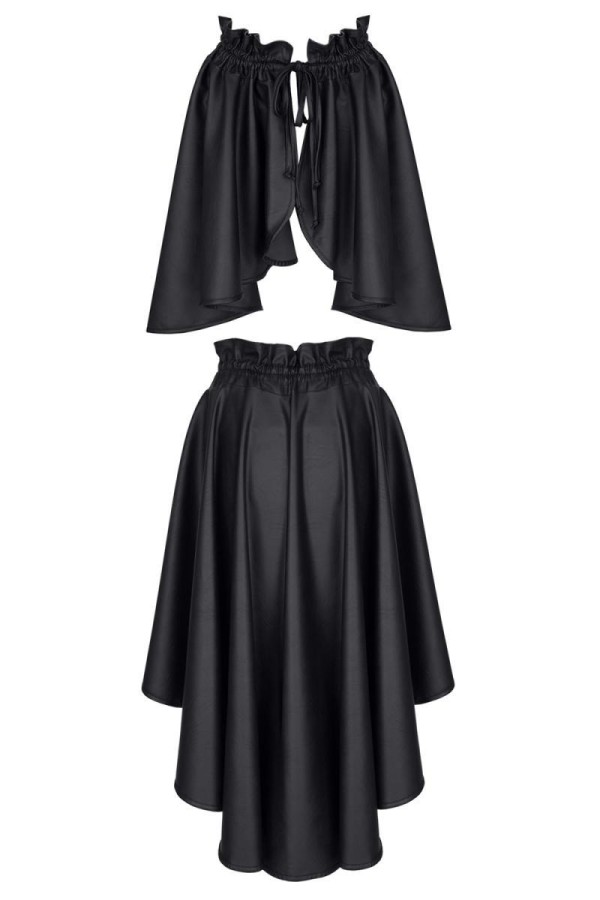 Schwarzer Rock Brbarbara001 von Demoniq Black Rose 2.0 Collection kaufen | Fesselliebe