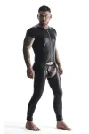 Herren Overall Ove001 Schwarz von Regnes Fetish Planet kaufen - Fesselliebe