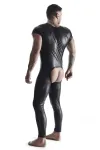 Herren Overall Ove001 Schwarz von Regnes Fetish Planet kaufen - Fesselliebe