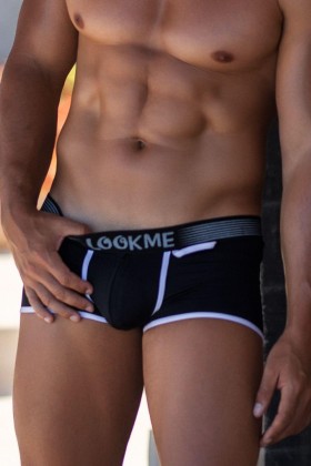 Schwarzer Herren Boxer Short 2003-68 von Look Me kaufen | Fesselliebe