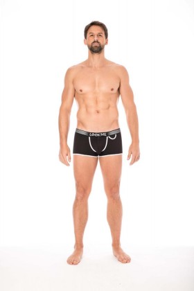 Schwarzer Herren Boxer Short 2003-68 von Look Me kaufen | Fesselliebe