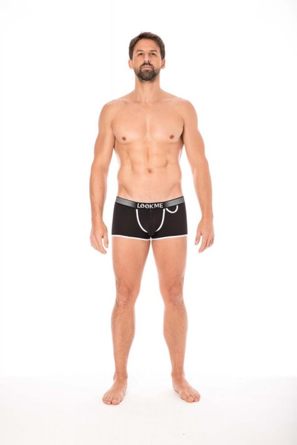 Schwarzer Herren Boxer Short 2003-68 von Look Me kaufen | Fesselliebe
