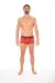 Roter Herren Boxer Short 2003-68 von Look Me