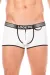 Weißer Herren Boxer Short 2003-68 von Look Me