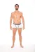 Weißer Herren Boxer Short 2003-68 von Look Me