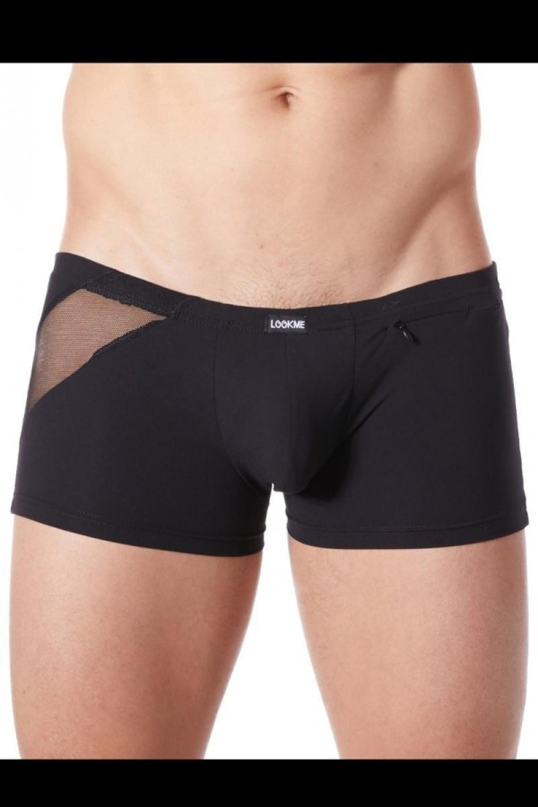 Schwarzer Herren Boxer Shorts 808-67 von Look Me kaufen | Fesselliebe