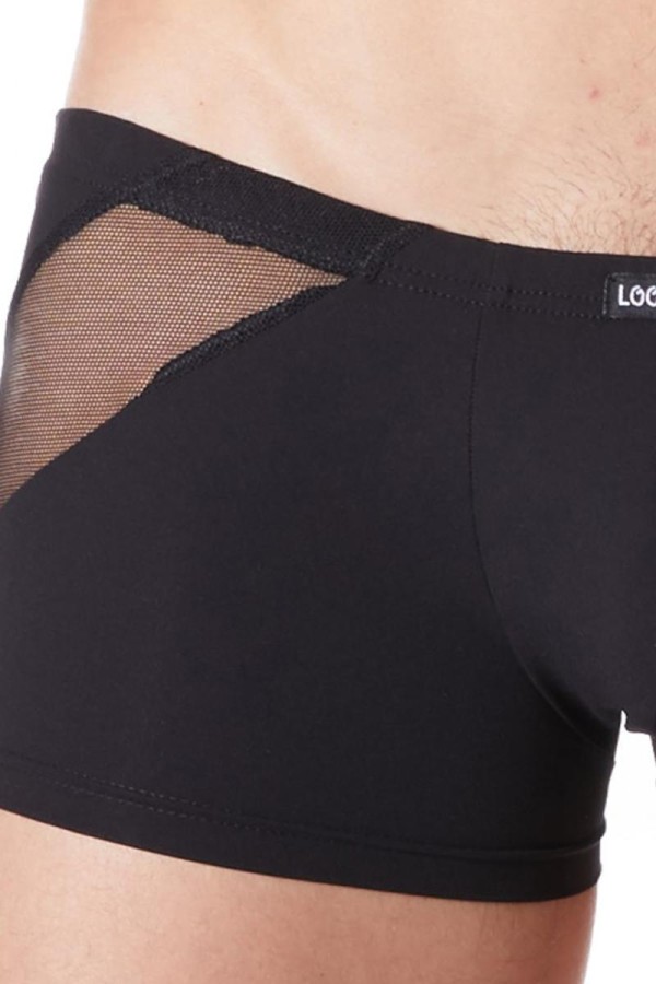 Schwarzer Herren Boxer Shorts 808-67 von Look Me kaufen | Fesselliebe