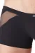 Schwarzer Herren Boxer Shorts 808-67 von Look Me