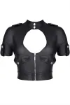 Schwarzes Damen-Top Brenrica001 von Demoniq Black Rose 2.0 Collection kaufen - Fesselliebe