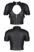 Schwarzes Damen-Top Brenrica001 von Demoniq Black Rose 2.0 Collection