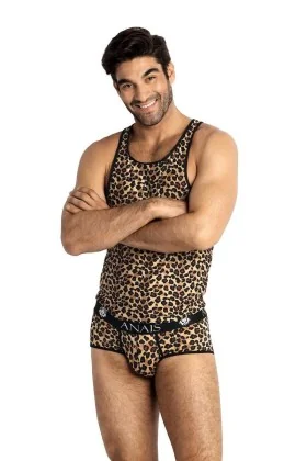 Herren Tank Top 053550 Leopard von Anais For Men