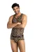 Herren Tank Top 053550 Leopard von Anais For Men