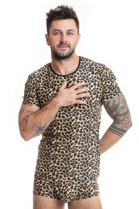 Herren T-Shirt 053556 Leopard von Anais For Men kaufen | Fesselliebe