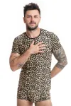 Herren T-Shirt 053556 Leopard von Anais For Men kaufen - Fesselliebe