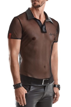 Herren T-Shirt Rmroberto001 Schwarz von Regnes Fetish Planet kaufen | Fesselliebe