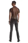 Herren T-Shirt Rmroberto001 Schwarz von Regnes Fetish Planet kaufen - Fesselliebe