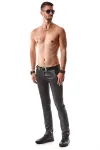 Lange Herren Hose Rmvincenzo001 Schwarz von Regnes Fetish Planet kaufen - Fesselliebe