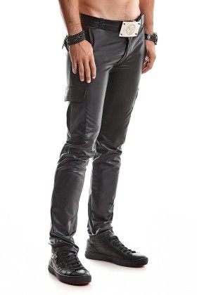 Lange Herren Hose Rmmatteo001 Schwarz von Regnes Fetish Planet kaufen | Fesselliebe