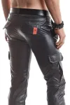 Lange Herren Hose Rmmatteo001 Schwarz von Regnes Fetish Planet kaufen - Fesselliebe