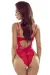 Roter Hot Dentelle Body Pr1778 von Provocative