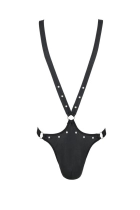 Schwarzer String-Body 028 von Passion kaufen | Fesselliebe