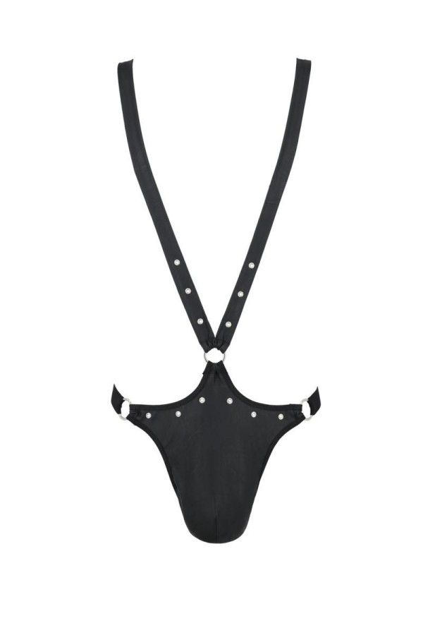 Schwarzer String-Body 028 von Passion kaufen | Fesselliebe