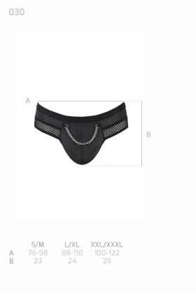 Schwarzer Jock Strap 030 von Passion kaufen | Fesselliebe