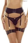 Schwarzer Harness Strumpfhalter Pr1801 von Provocative kaufen - Fesselliebe