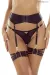 Schwarzer Harness Strumpfhalter Pr1801 von Provocative