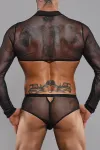 Crop Top Regaspar001 Schwarz von Rfp Razor’s Edge Kollektion kaufen - Fesselliebe